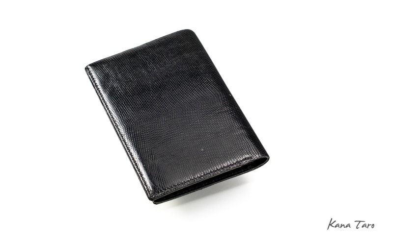 リザード製の財布